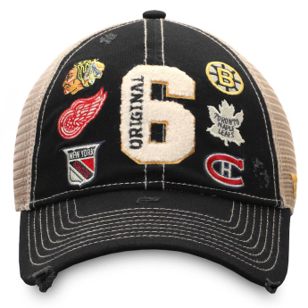 NHL proizvodi kapa za bejzbol Original 6 Refresh Trucker Snapback Hat - Black