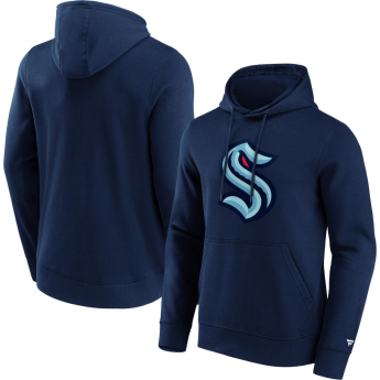 Seattle Kraken muška majica s kapuljačom Primary Logo Graphic navy