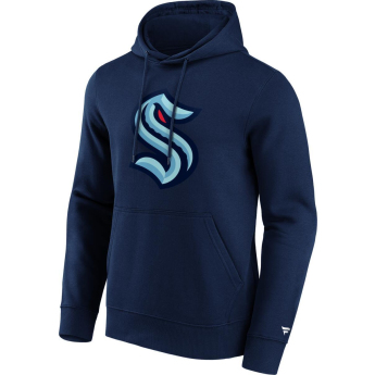 Seattle Kraken muška majica s kapuljačom Primary Logo Graphic navy