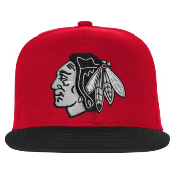 Chicago Blackhawks dječja flat šilterica Essentials Flatbrim Snapback