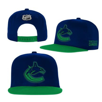 Vancouver Canucks dječja flat šilterica Essentials Flatbrim Snapback