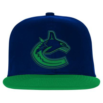 Vancouver Canucks dječja flat šilterica Essentials Flatbrim Snapback