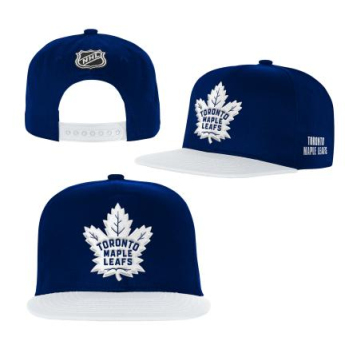 Toronto Maple Leafs dječja flat šilterica Essentials Flatbrim Snapback