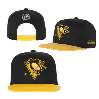Pittsburgh Penguins dječja flat šilterica Essentials Flatbrim Snapback