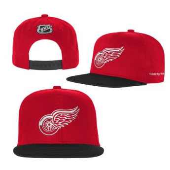 Detroit Red Wings dječja flat šilterica Essentials Flatbrim Snapback