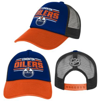 Edmonton Oilers dječja flat šilterica Essentials Snapback Trucker