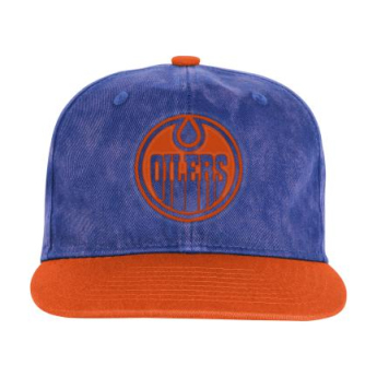 Edmonton Oilers dječja flat šilterica True Retro Deadstock Snapback