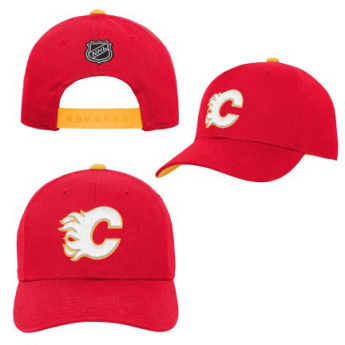 Calgary Flames dječja baseball kapa sa šiltom Precurved Snap
