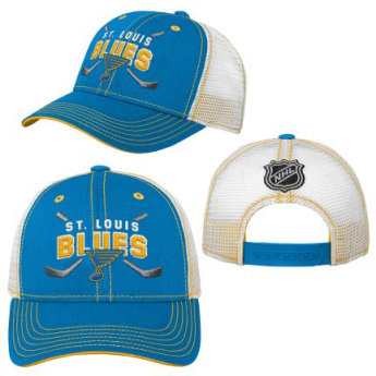 St. Louis Blues dječja baseball kapa sa šiltom Lockup Meshback Adj.