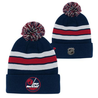 Winnipeg Jets dječja zimska kapa Cuffed Beanie With Pom