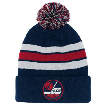Winnipeg Jets dječja zimska kapa Cuffed Beanie With Pom
