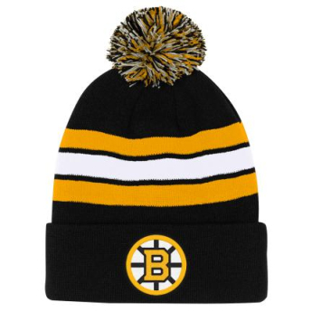 Boston Bruins dječja zimska kapa Cuffed Beanie With Pom