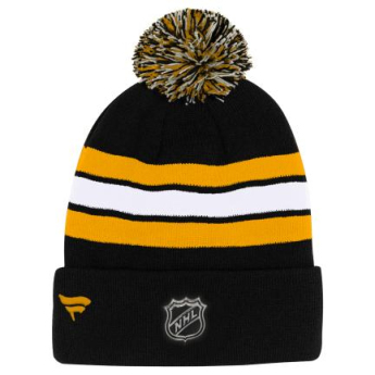 Boston Bruins dječja zimska kapa Cuffed Beanie With Pom