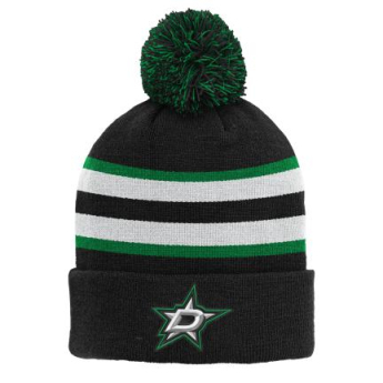 Dallas Stars dječja zimska kapa Cuffed Beanie With Pom
