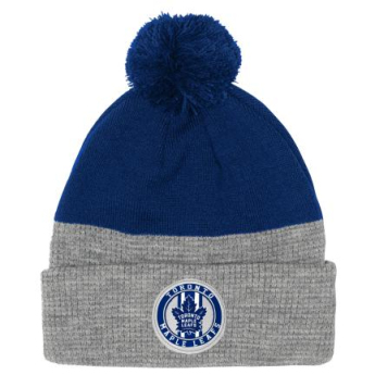 Toronto Maple Leafs dječja zimska kapa Draft Cuffed Beanie With Pom