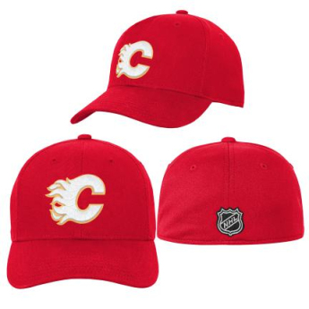 Calgary Flames dječja baseball kapa sa šiltom Structured Flex