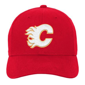Calgary Flames dječja baseball kapa sa šiltom Structured Flex