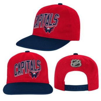 Washington Capitals dječja flat šilterica Essentials Deadstock Snapback