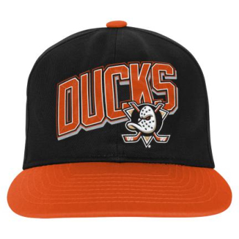 Anaheim Ducks dječja flat šilterica Essentials Deadstock Snapback