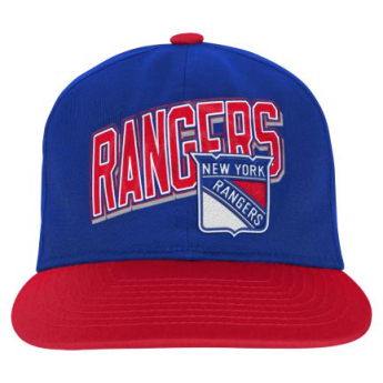 New York Rangers dječja flat šilterica Essentials Deadstock Snapback