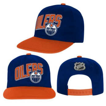 Edmonton Oilers dječja flat šilterica Essentials Deadstock Snapback