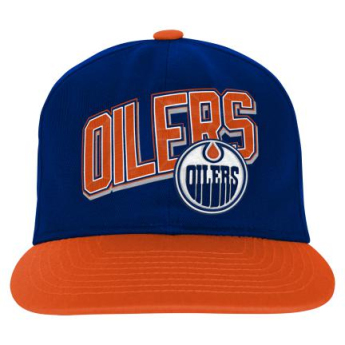 Edmonton Oilers dječja flat šilterica Essentials Deadstock Snapback