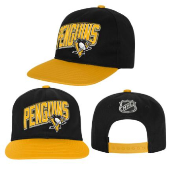 Pittsburgh Penguins dječja flat šilterica Essentials Deadstock Snapback