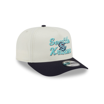 Seattle Kraken kapa za bejzbol New Era 950AF Chainstitch white