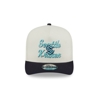 Seattle Kraken kapa za bejzbol New Era 950AF Chainstitch white