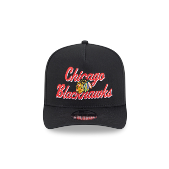 Chicago Blackhawks kapa za bejzbol New Era 950AF Chainstitch black
