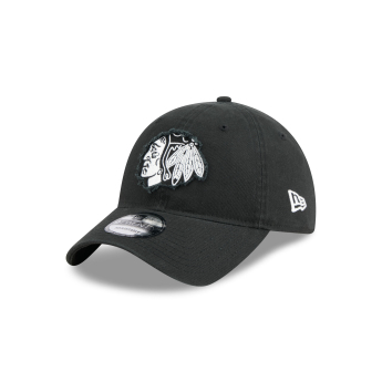 Chicago Blackhawks kapa za bejzbol New Era 920 Stamp balck