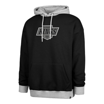 Los Angeles Kings muška majica s kapuljačom 47 Patch Drop Shoulder Hood black