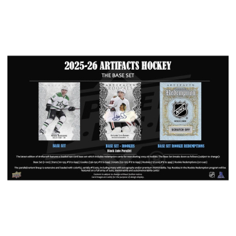 NHL boxovi NHL hokejske karte 2025-26 Upper Deck Artifacts Hockey Hobby Box