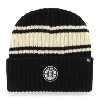 Boston Bruins zimske kape Harbor Stripe 47 Cuff Knit Black