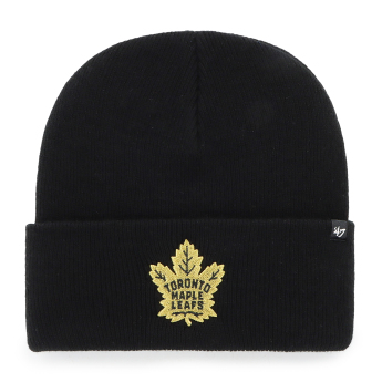 Toronto Maple Leafs zimske kape Haymaker Metallic 47 Cuff Knit Black