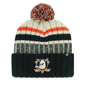 Anaheim Ducks zimske kape Long Range 47 Cuff Knit Natural