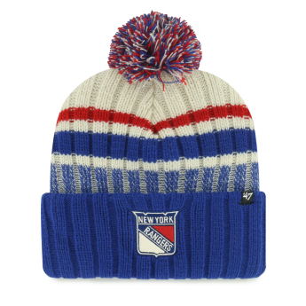 New York Rangers zimske kape Long Range 47 Cuff Knit Natural