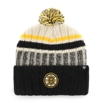 Boston Bruins zimske kape Long Range 47 Cuff Knit Natural