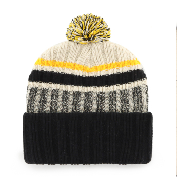 Boston Bruins zimske kape Long Range 47 Cuff Knit Natural