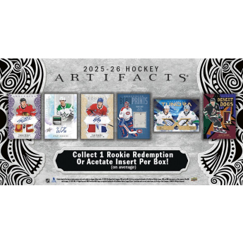 NHL boxovi NHL hokejske karte 2025-26 Upper Deck Artifacts Blaster Box