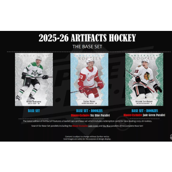 NHL boxovi NHL hokejske karte 2025-26 Upper Deck Artifacts Blaster Box