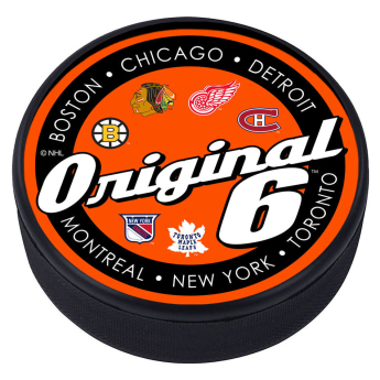 NHL proizvodi pak Script Textured Hockey - Original 6