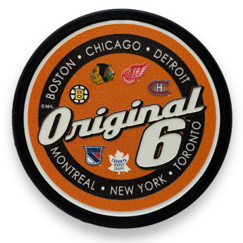 NHL proizvodi pak Script Textured Hockey - Original 6