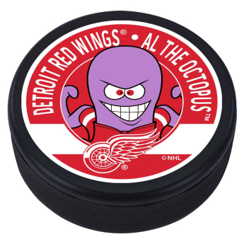 Detroit Red Wings pak Al The Octopus Mascot Textured