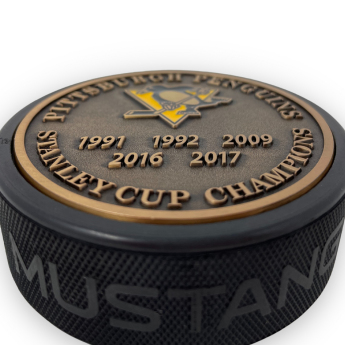 Pittsburgh Penguins pak Stanley Cup Years Gold Medallion