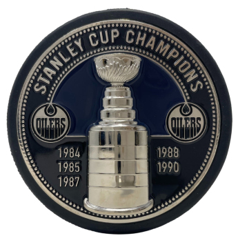 Edmonton Oilers pak Ultra 3D Stanley Cup Medallion