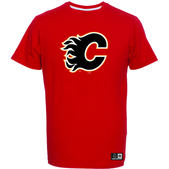 Calgary Flames muška majica Logo red