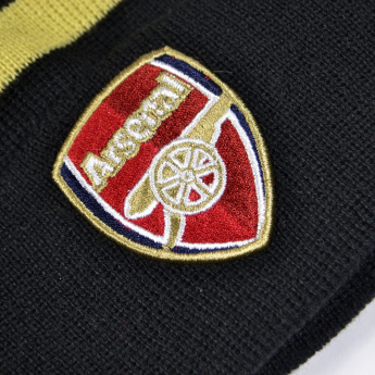 FC Arsenal zimske kape Bobble Stripe gold