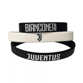 Juventus Torino gumena narukvica 3pack Silicone