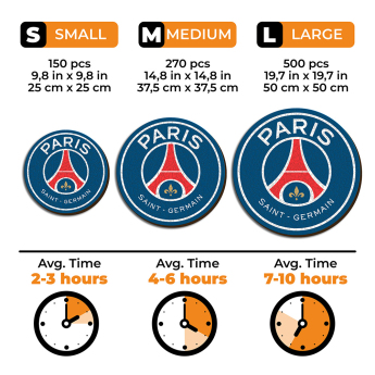 Paris Saint Germain drvene puzzle Crest 270 pcs